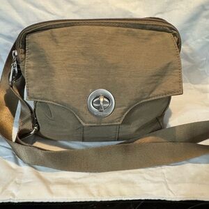 SOLD Baggallini Olive Green Crossbody Bag
